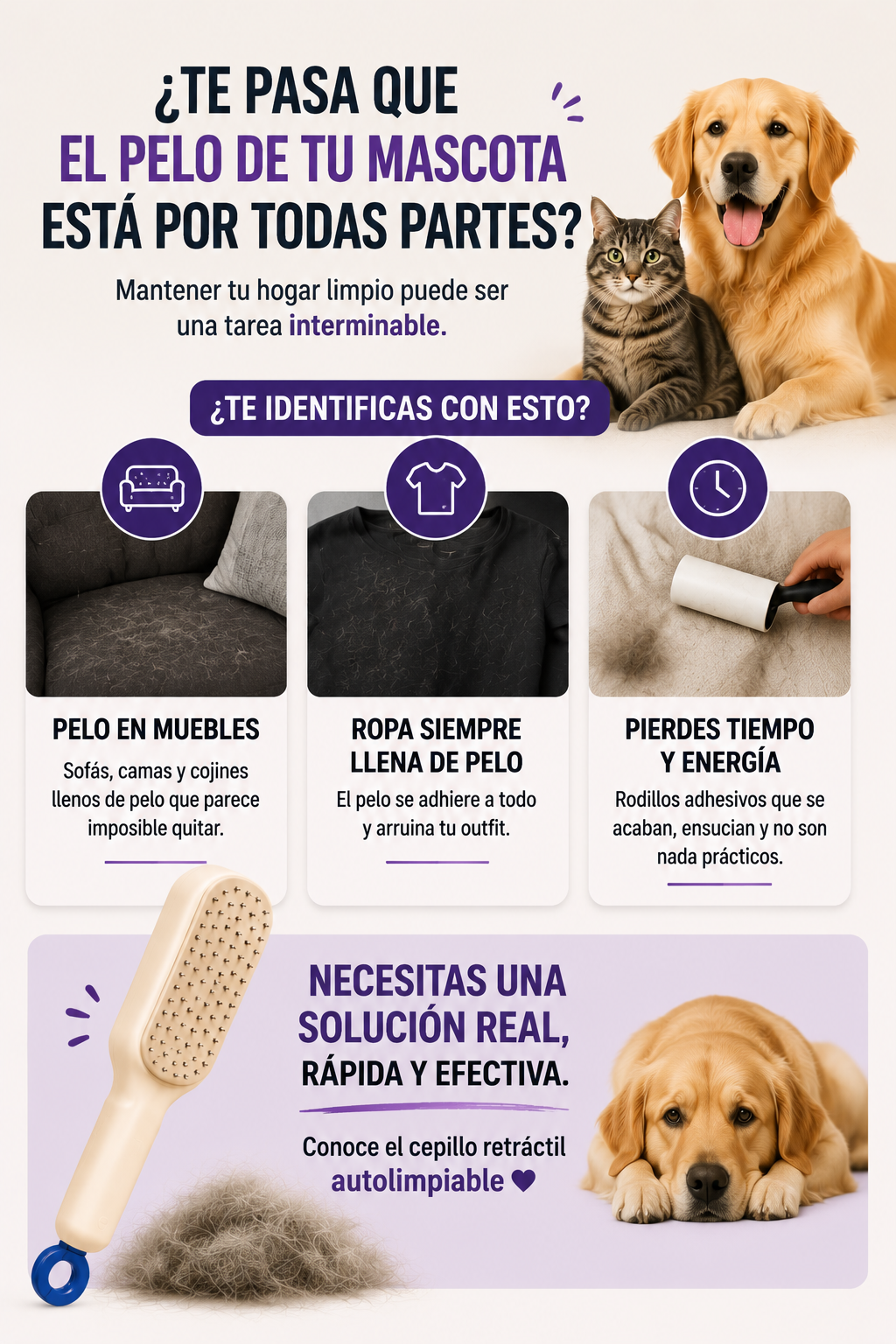 Menos tiempo limpiando, más tiempo brillando con HairFresh ¡POR TAN SOLO $44.990 COMPRANDO YA!