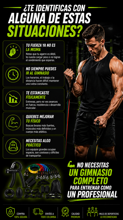Despierta tu Fuerza Interior. Fortalece tu agarre y supera tus límites ¡POR TAN SOLO $69.990 COMPRANDO YA!