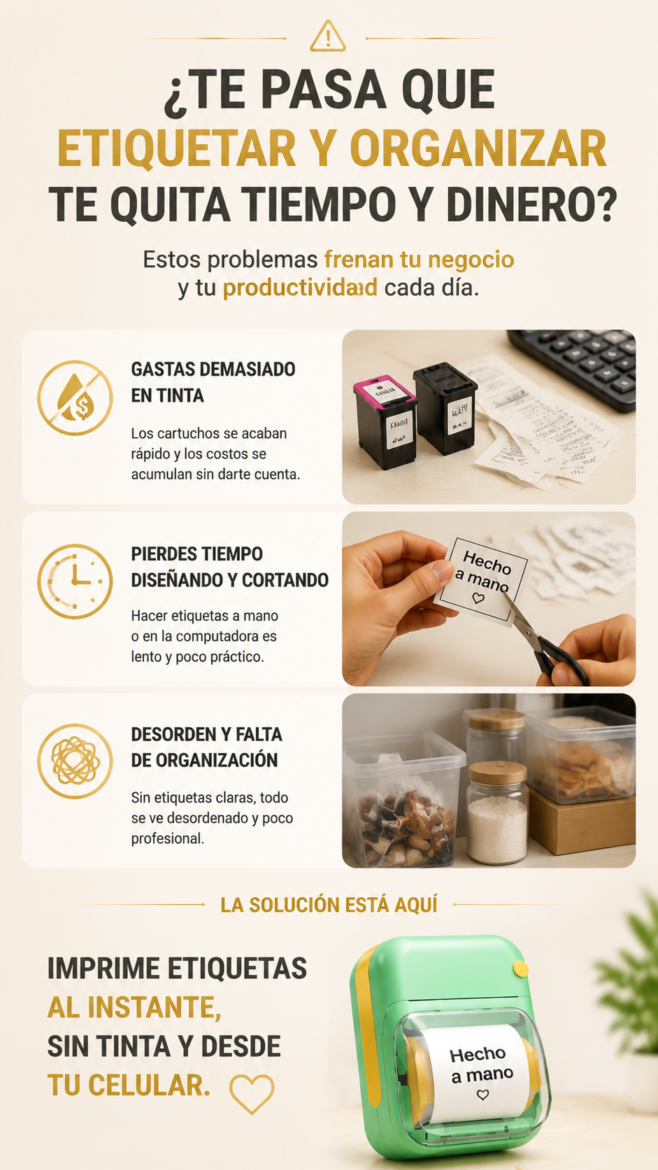 Pequeña en tamaño, enorme en posibilidades de impresión: Mini Impresora Portátil ¡POR TAN SOLO $109.990 COMPRANDO YA!