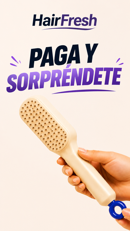 Menos tiempo limpiando, más tiempo brillando con HairFresh ¡POR TAN SOLO $44.990 COMPRANDO YA!